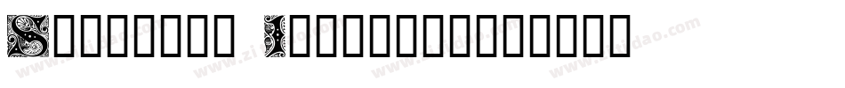 Saraband Initials字体转换